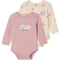 vertbaudet Body Bodys Disney Animals MARIE Aristocats, Baby 2er-Pack