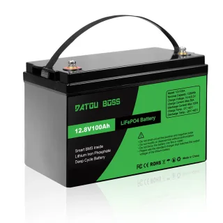 [EU Direct] DATOUBOSS Lifepo4 Battery 12V 100Ah/200Ah/300Ah Built-in Intelligent BMS, >10000 Deep Cycles, Support Series