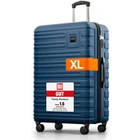 Travely Koffer Polycarbonat Koffer XL 77cm - Reisekoffer, Hartschalenkoffer, Trolley, 4 Rollen, Designed in Germany, austauschbare Griffe und Rollen