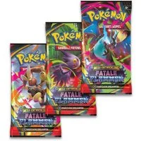 The Pokémon Company International Spiel Pokémon Mega-Entwicklung Fatale Flammen 3-Pack Blister