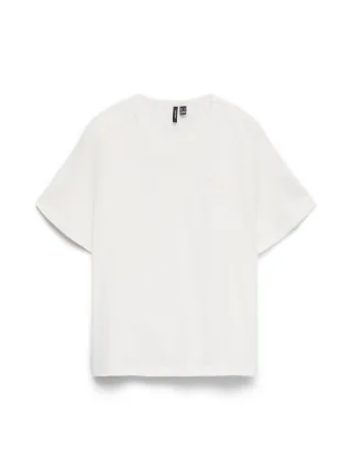 VERO MODA - VMTARA ANITA SS TOP BOX JRS Snow White - Gr. - M