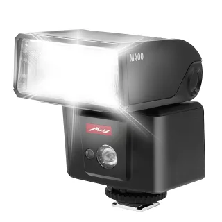 Metz Mecablitz M400 Blitzgerät [für Olympus/Panasonic] schwarz