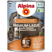 Alpina Lasur Premium-Lasur 2,5 Liter seidenmatt