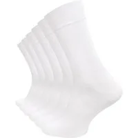 Cotton Prime® Socken ohne Gummibund (6-Paar) weiche Baumwollqualität