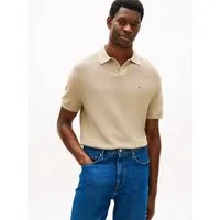 Tommy Hilfiger Polokragenpullover COOL TOUCH STRUCTURE Regular fit mit Polokragen
