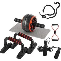 Youyijia Bauchtrainer Bauchroller Trainingsrad für effektives Bauchmuskeltraining