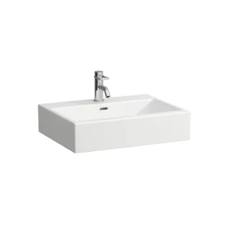 LAUFEN Aufsatzwaschtisch Living City 600x460, weiß,Unterseite geschliffen, 81743.4, 8174340001091 H8174340001091