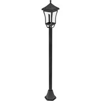 furnicato Gartenleuchte Solar Gartenlaterne 127 cm Gartenlampe mit Kaltweiß LED Lic