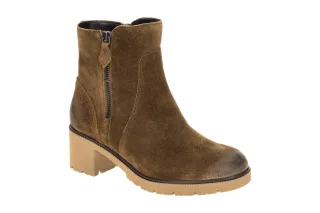 Gabor 8064.03 Damen Stiefeletten Braun Whisky Brushed Comfort Width
