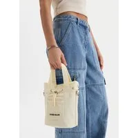 GUESS JEANS Handtasche Guess Jeans Damenhandtasche Écru GUESS JEANS-CWBEO-GUESS-XC-006-09 Bei