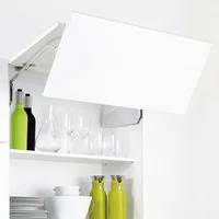 Kesseböhmer Möbelbeschlag Klappenbeschlag Faltliftbeschlag FREEfold, F4fo, Schrankhöhe 650-730 mm / Klappengewicht 5,8 - 11,6 kg