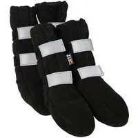 Rukka Pfotenschutz Fleece-Hundeschuhe schwarz