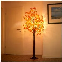 Northpoint LED Baum Herbstbaum Herbstdeko Lichtbaum in Ahorn-Optik In- & Outdoor
