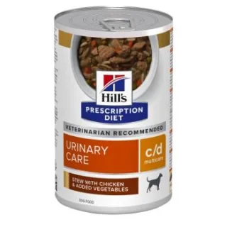 Hill's Prescription Diet c/d Multicare Canine Ragout mit Huhn und zugefügtem Gemüse 48x354 kg