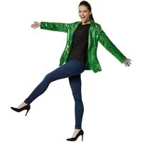 dressforfun Blouson Pailletten-Jackett Damen