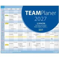 Korsch Verlag Wandkalender Teamplaner 2027