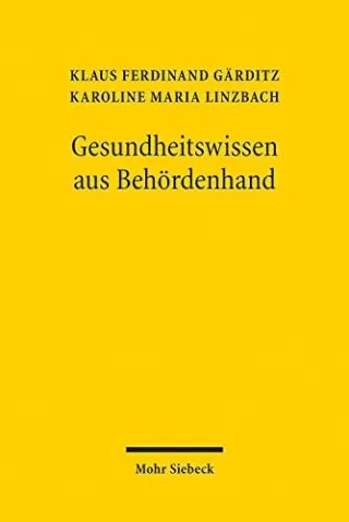 Gesundheitswissen aus Behördenhand: Bundeseinrichtungen mit Forschungsaufgaben zwischen Verwaltung Wissenschaft Politik und Recht
