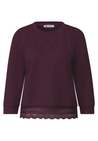Street One - LTD QR style w.lace bottom rustic rouge - Gr. - 34