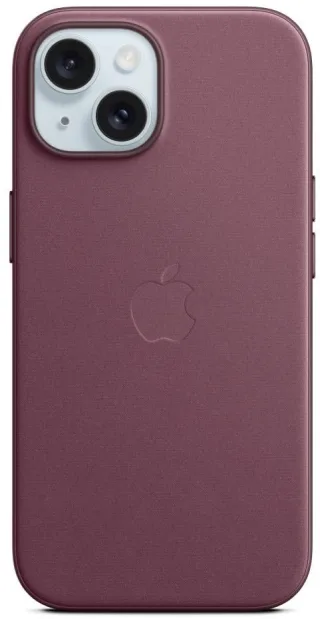 Apple Feingewebe Case mit MagSafe [für iPhone 15] mulberry