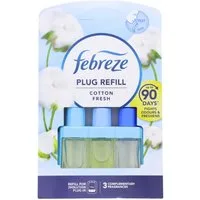 ambi pur Raumduft 3 x Febreze 3Volution cotton fresh je 20ml Nachfüller Lufterfrischer