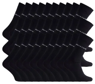 Business-Socken 30 Paar in Schwarz