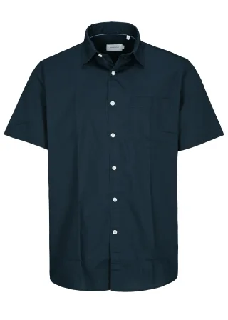 BASEFIELD - He.-Freizeithemd 1/2 Arm night blue - Gr. - XXL