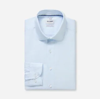 OLYMP - OLYMP Level Five garment washed hellblau - Gr. - 42
