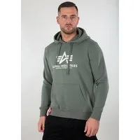 Alpha Industries Kapuzensweatshirt Basic Hoody Baumwollmischung, regular fit