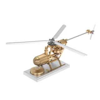 OKMO S01 Steam Helicopter Movable Dynamic Model Science Discovery Toys Kids Children Gift