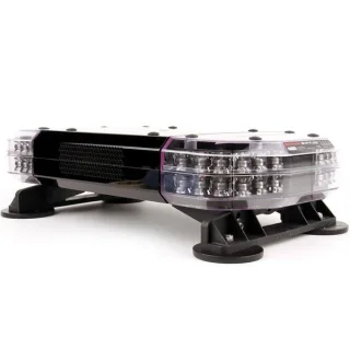 KOSAPRO-FX V2 Kommunal Edition Gelblicht - Kompakte Signalanlage R65 LED gelb klar Magnetmontage mit Zigarettenanzünderstecker Lautsprecher mit Durchsagefunktion