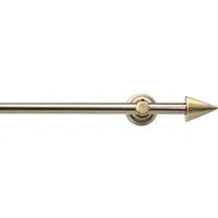 Liedeco Gardinenstange, Ø 12 mm, 1-läufig, Fixmaß, verschraubt, Metall