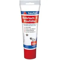 baufan® Spachtelmasse Bohrloch- und Rissfüller 350 g Bohrlochfüller, für schnelle Reparaturen im Innenbereich und in Feuchträumen