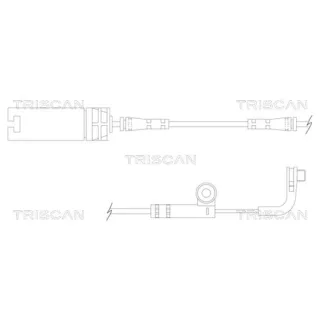 Triscan Warnkontakt BMW 5er E60 6er E63 811511026