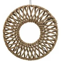 Florists Products Hängedekoration Boho Dekoring Jutekordel Makramee Musterring Wanddeko Handmade