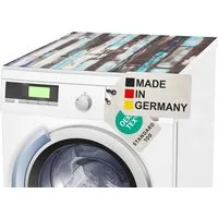 BAUHELD Antirutschmatte Waschmaschine [Made in Germany], 60x60 cm, Waschmaschinenauflage mit Vinyl-Beschichtung, Als Waschmaschinenbezug, Waschmaschinenabdeckung, Auch für Trockner
