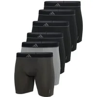 adidas Sportswear Retro Boxer 6er Pack Active Micro Flex Eco (Spar-Set, 6-St) Long Short / Pant - ohne Eingriff - Blickdicht