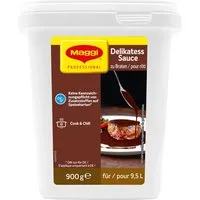 MAGGI Gewürz, Maggi Delikatess Sauce zu Braten Großpackung für Gastro 900g