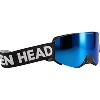 Broken Head Motorradbrille MX-Struggler Blau, Magnetisches Glas