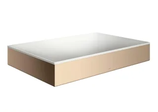 Hansgrohe Aufsatzwaschtisch AXOR Suite Basins&Bathtubs 600x400mm o.Hl.Ül.weiss/polished red gold, 42 42004300