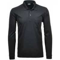 RAGMAN 3/4-Arm-Shirt Ragman / He.Polo / Polo soft knit LS