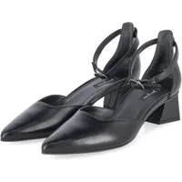 Paul Green Paul Green 3820-010 Damen Glattleder black Keilpumps