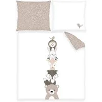 Baby Best Babybettwäsche babybest Woodland Crew, Renforcé, 2 teilig, mit Wendefunktion