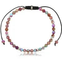 Made by Nami Perlenarmband Chakra Armband Herren Boho Perlen für Männer, Wasserfester Schmuck Herren Geschenke Surfer Schmuck