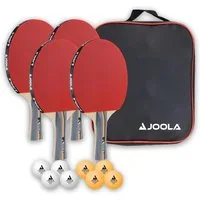 Joola Tischtennisschläger Tischtennis Team School Set, Tischtennis Schläger Set Tischtennisset Table Tennis Bat Racket