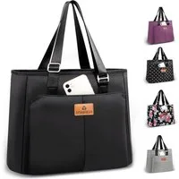LuxusKollektion Kühltasche Kühltasche Lunchtasche Picknicktasche Isoliertasche Damen Schwarz 15L