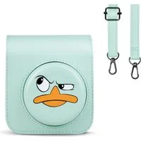 FELIXLEO Kameratasche Tasche für Fuji Instax Mini 12, mit verstellbarem Schultergurt - Ente