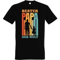 Youth Designz T-Shirt "Bester Papa der Welt" Herren T-Shirt mit Spruch Print