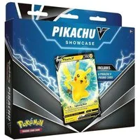The Pokémon Company International Sammelkarte Pokémon Pikachu V Showcase Collection Box (englische Karten) - 3 Boos
