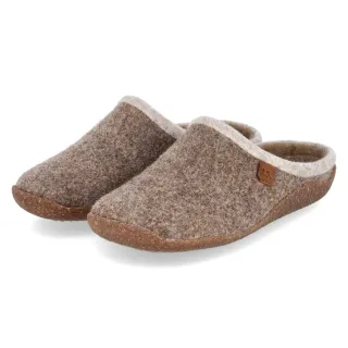 Josef Seibel Pantoffeln VINNY 09 - Gr. 36 - Braun - Filz