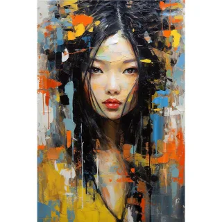 Leinwandbild ASIA GIRL